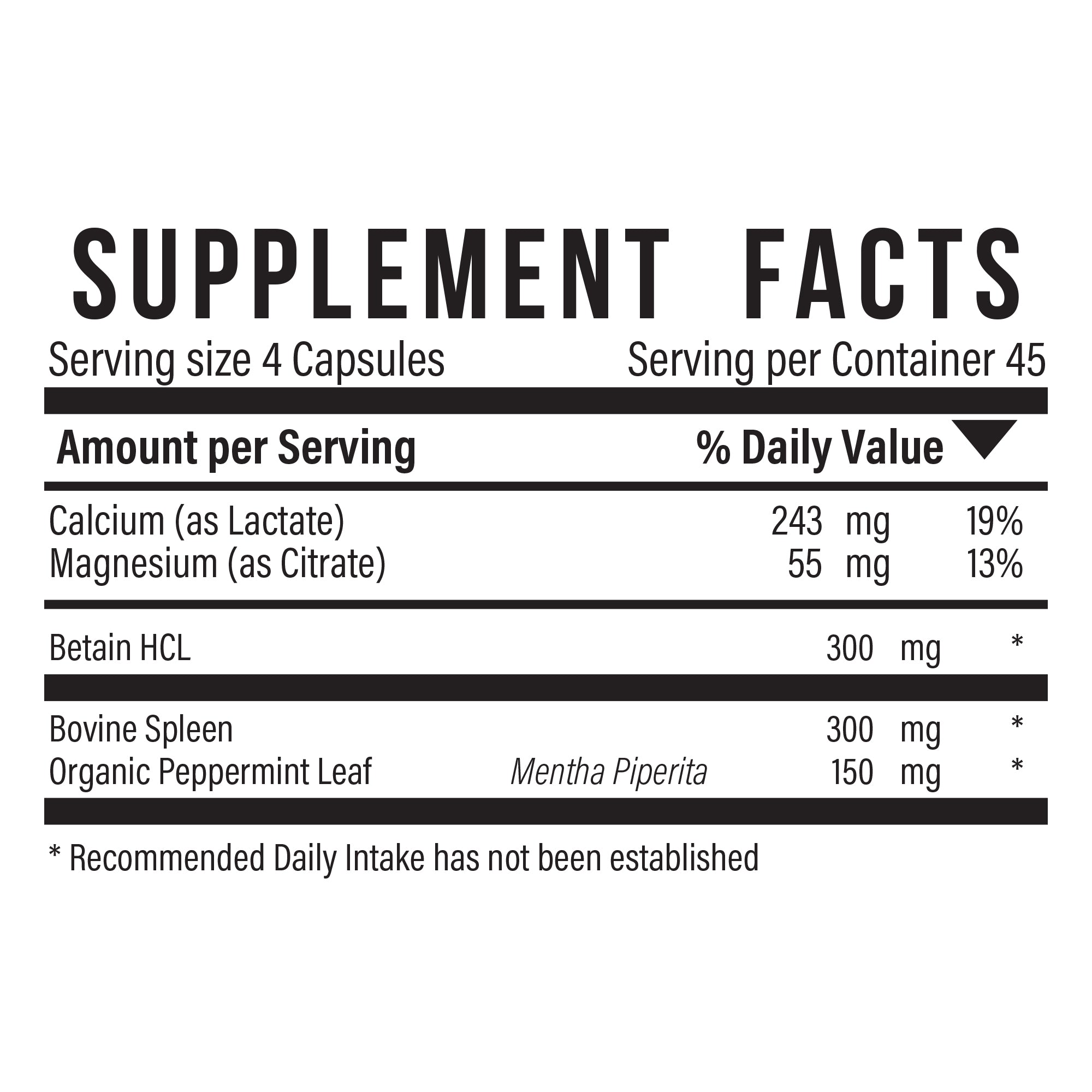Calcium Lactate +™