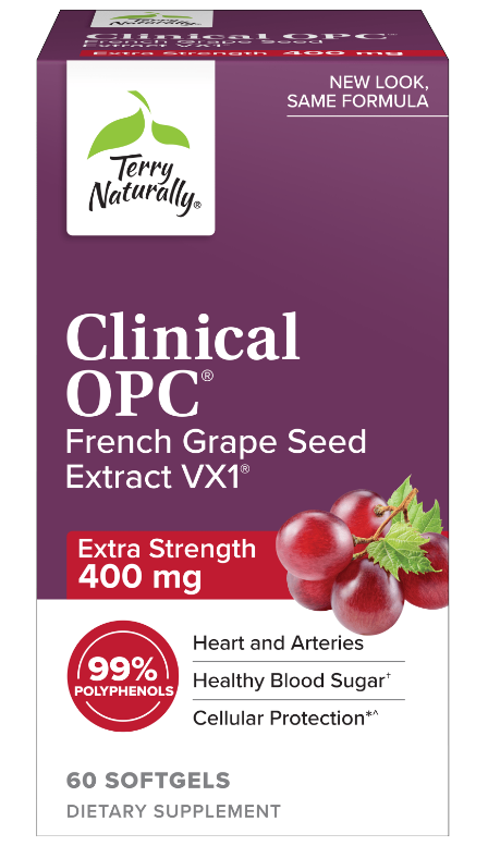 Clinical OPC French Grape Seed Extract VX1 XS 400mg