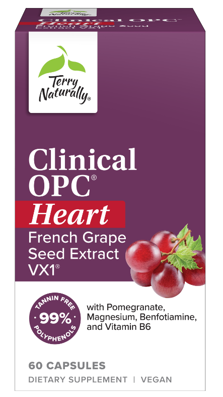 Clinical OPC Heart French Grape Seed Extract VX1