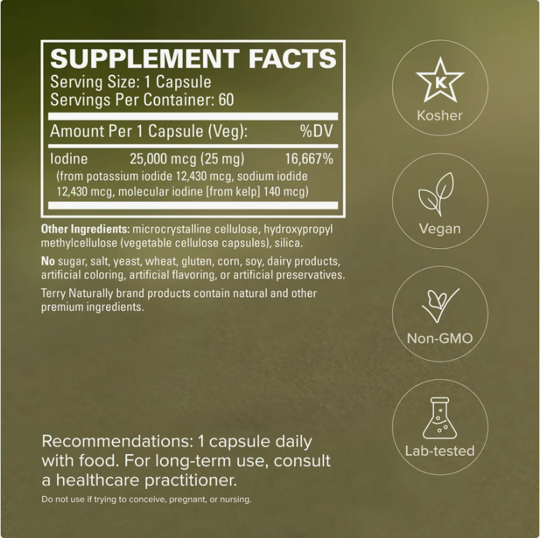 Tri-Iodine® 25 mg