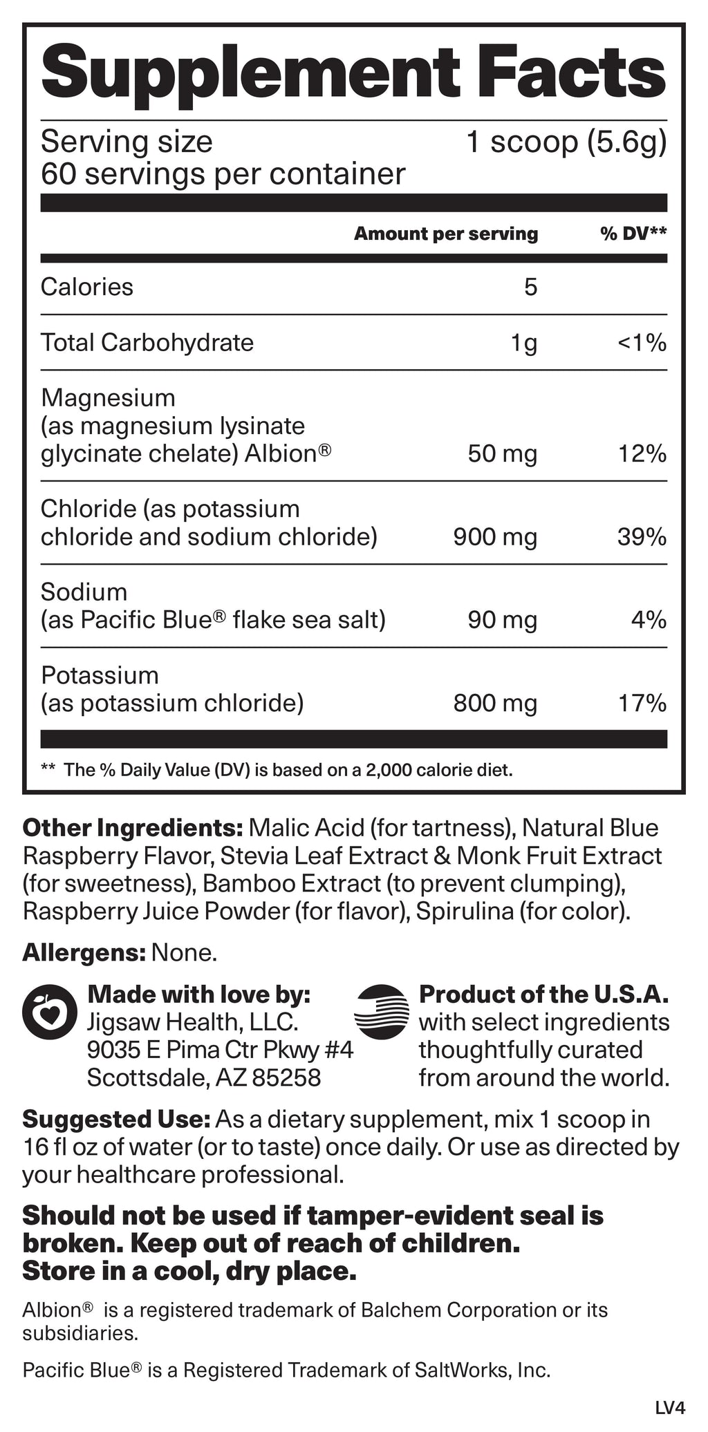 Jigsaw Potassium Cocktail™